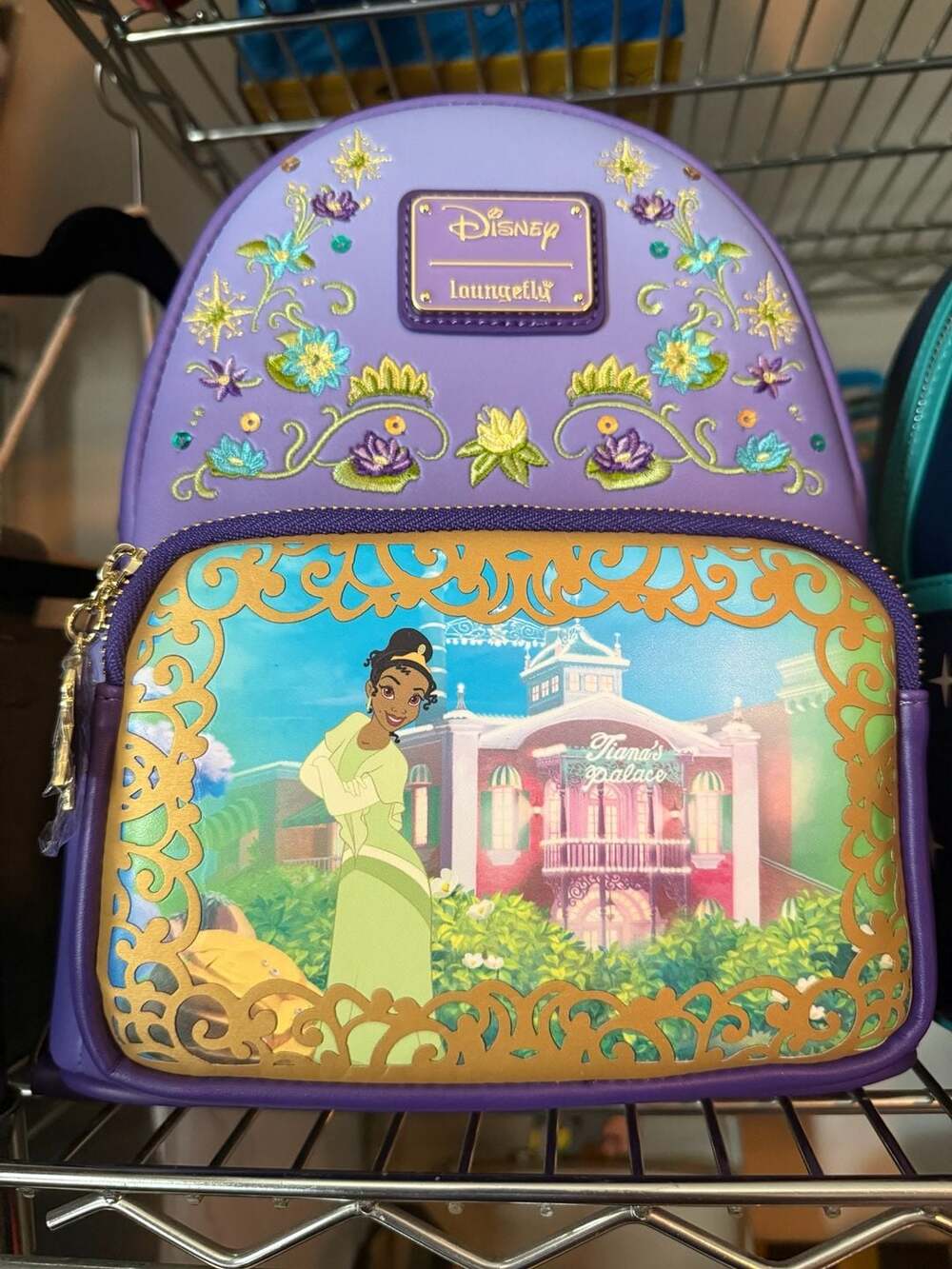 Loungefly Disney Princess Tiana's Palace Mini Backpack